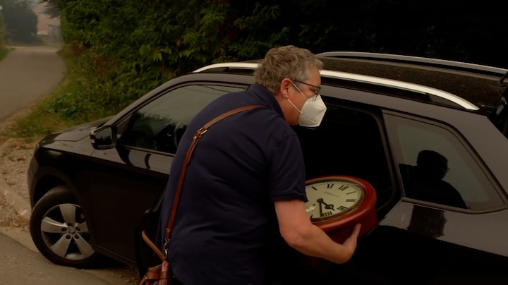 Nederlanders Rogier en Elaine laten hun B&B achter door natuurbrand in België
