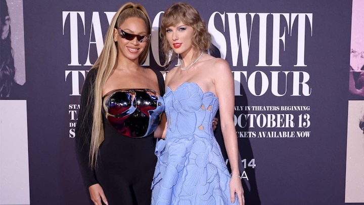 Wildest dream Taylor Swift komt uit: Beyoncé bij première concertfilm