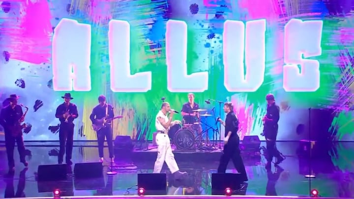 Allus brengt festivalsfeer naar de halve finale van Got Talent
