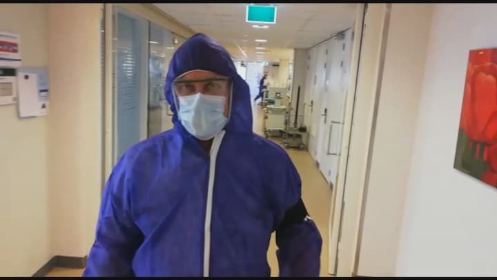 Ic-arts Marco na dienst van 24 uur: 'Het is heftig, de patiënten zijn relatief jong'