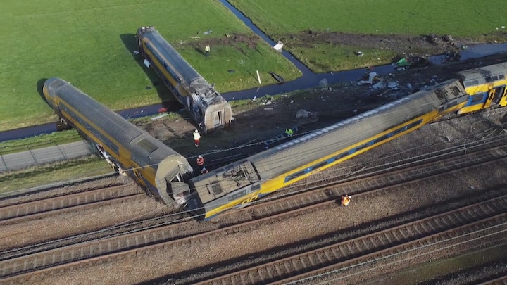 Animatie toont hoe het misging bij treinongeluk in Voorschoten