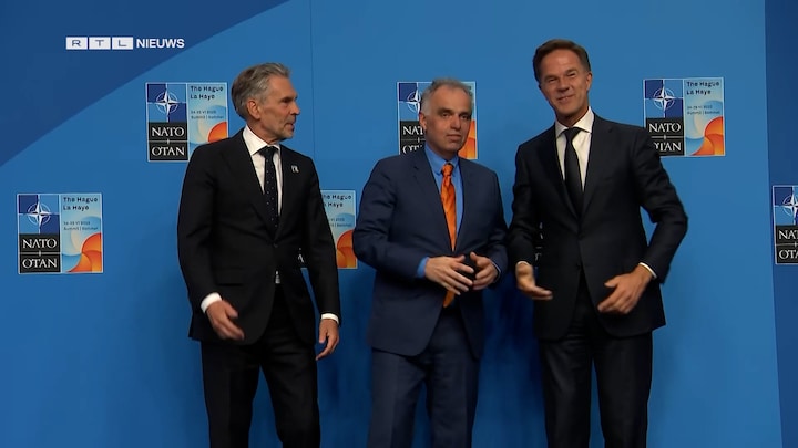 Rutte cheerful for start of NATO summit: 'Yes, the Hypotheker'
