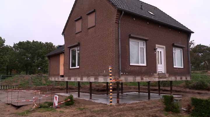 Na twee overstromingen gaat dit huis bijna 2 meter omhoog