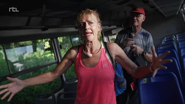 Bus Olga en Frank Commandeur raakt in greppel: 'Ik sta te shaken'