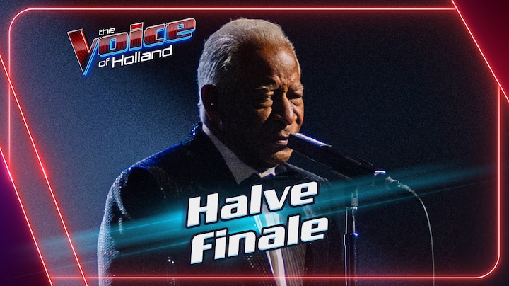 Humphrey Bacilio zingt ‘A Song For You’ tijdens de Halve Finale