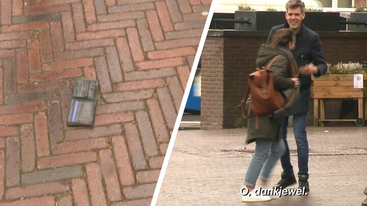 Portemonnee gevonden? 'Meer geld geef je eerder terug'
