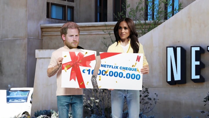 Netflix stopt samenwerking met prins Harry en Meghan: 'Geen succes'