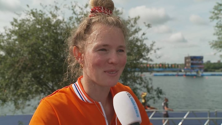 Roeister Florijn na gouden finale: 'Zak bijna door mijn benen zo moe'