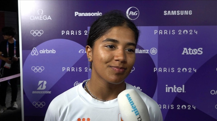 Net geen medaille voor breaker India Sardjoe: 'Teleurstelling komt nog'