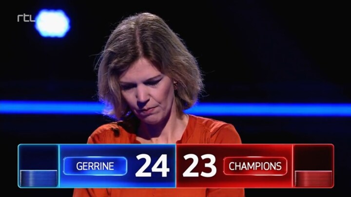 Gerrine verslaat alle Champions op paar seconden na