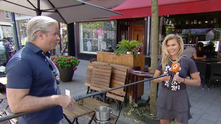 Nicolette van Dam bereidt heropening terrassen voor 