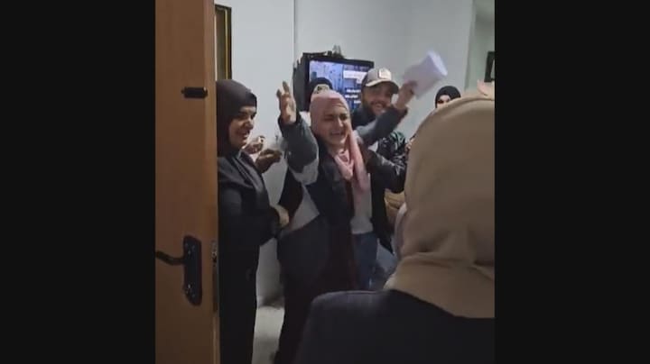 Grote vreugde bij families na vrijlating Palestijnen