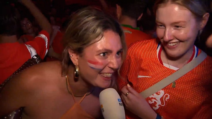 's Nachts in de kroeg om Oranje te kijken: 'Blijdschap, overal'