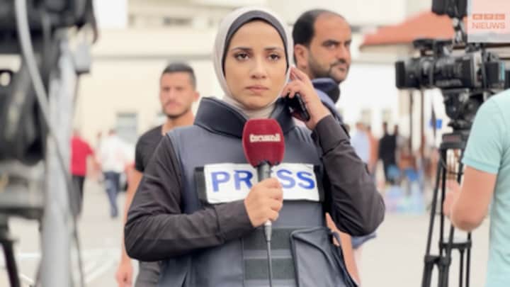 Salma doet met gevaar voor eigen leven verslag in Gaza 