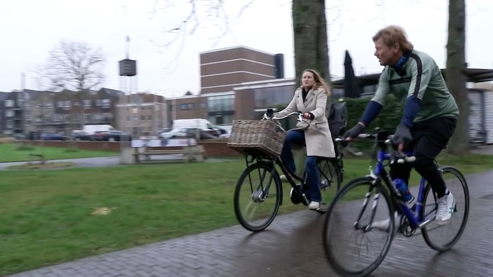 Op dit fietspad mag je zingend losgaan: 'Goed tegen stress'