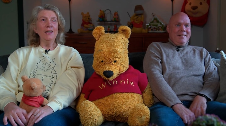 Claudia en Erik zijn de grootste Winnie de Poeh-fans van Nederland