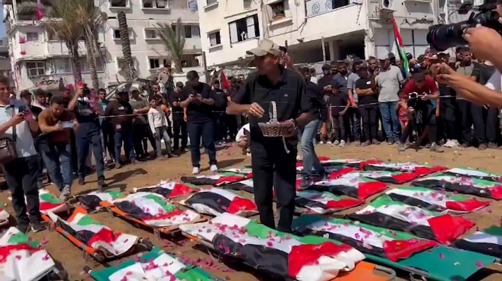 Massabegrafenis Gaza: resten 112 familieleden na drie jaar gevonden