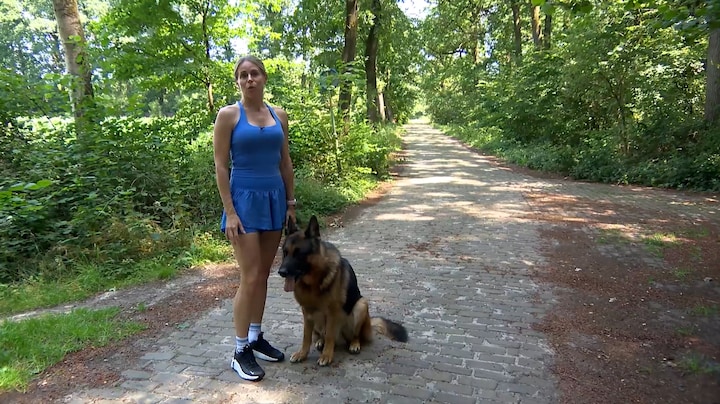 Anke komt ontsnapte aap tegen tijdens wandeling: 'Het is toch een wild dier'