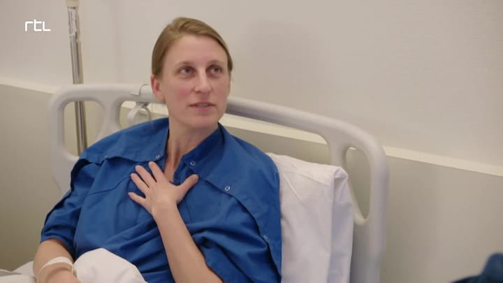 Heftig: Sanne haar borsten en eileiders worden verwijderd