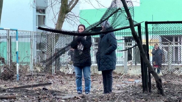 Kyiv ontwaakt na verwoestende droneaanval