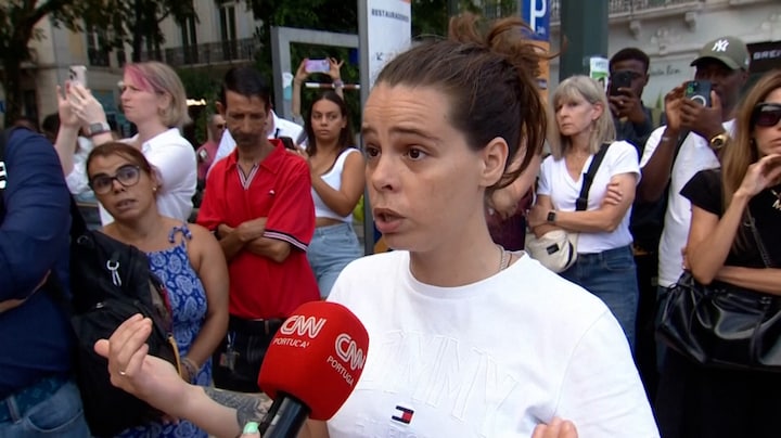 Ooggetuige tramongeluk in Lissabon: 'Kon alleen omdraaien en wegrennen'