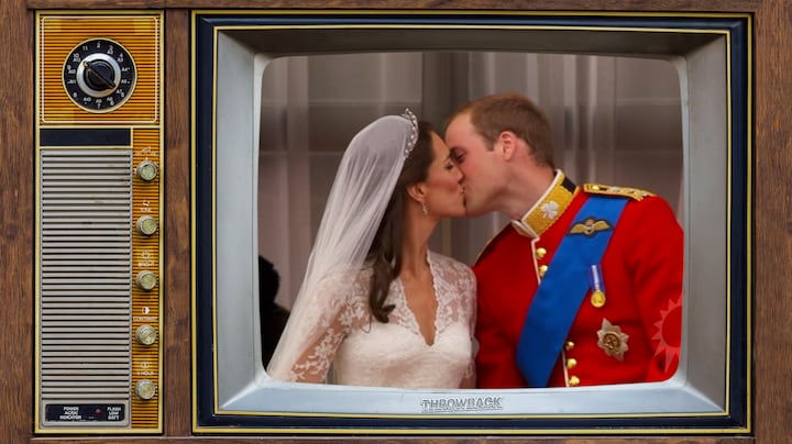 Terug naar 2011: de sprookjesbruiloft prins William en Kate Middleton met 'koude kus'