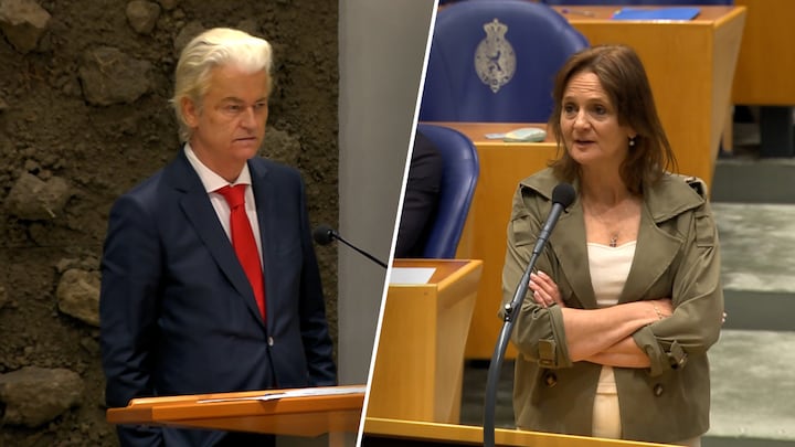 Wilders haalt hard uit naar Van Vroonhoven: 'U heeft ons tergend gek gemaakt'