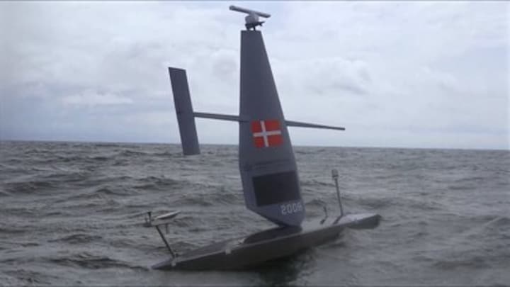 Toenemende spanningen op zee: deze robotzeilboot beschermt Deense wateren