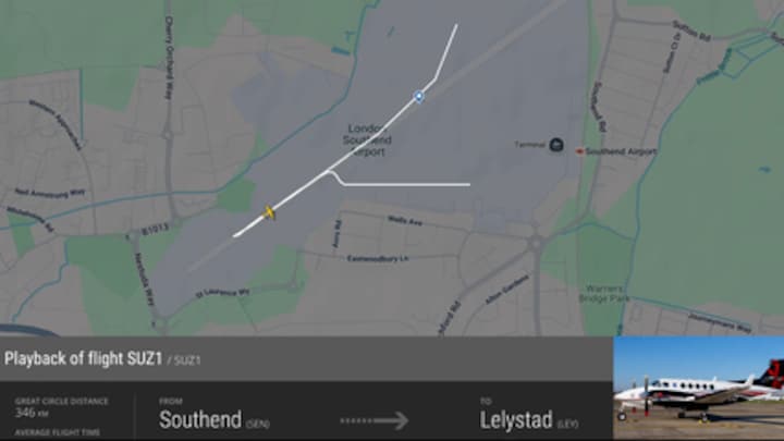Privévliegtuig moest naar Lelystad: kort na vertrek ging het mis