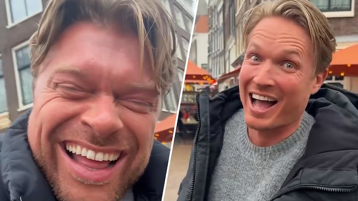 Niels Oosthoek en Martijn Manschot oranje na mislukte spraytan