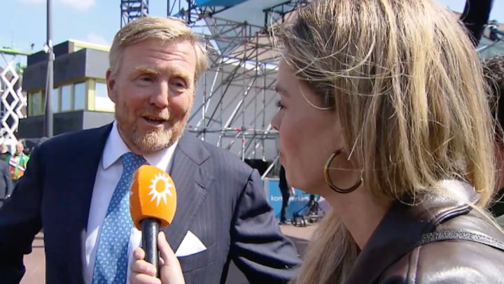 Koning Willem-Alexander heeft genoten van Koningsdag: 'Mooi feest'