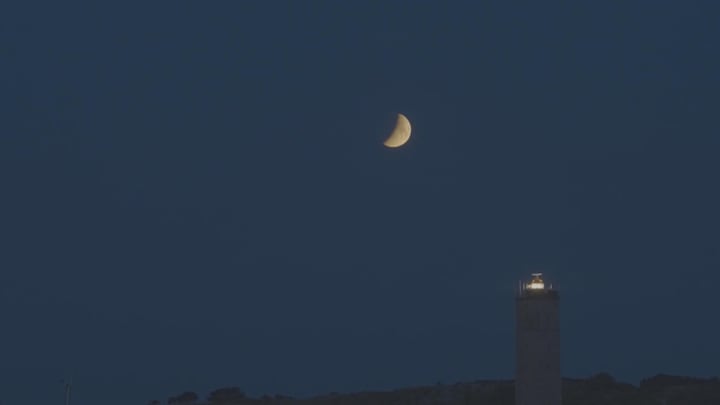 Zeldzame maansverduistering gefilmd op Terschelling