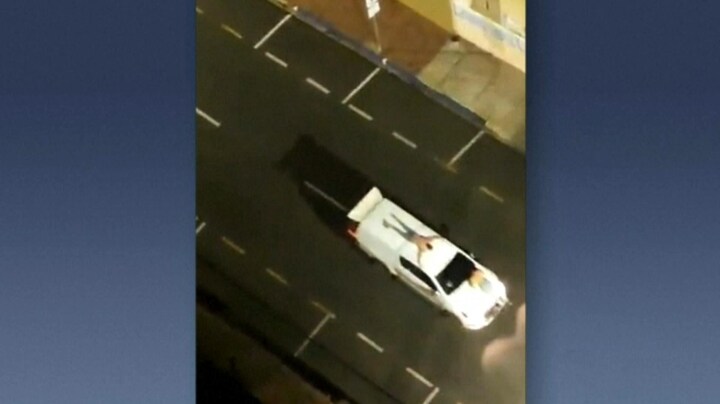 Gijzelaars op auto's gebonden bij overval in Brazilië