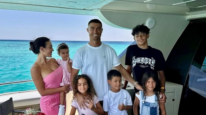 Cristiano Ronaldo trouwde aan eigen eettafel met bijzondere gedachte voor kinderen