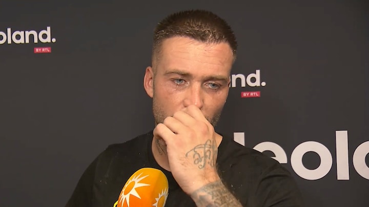Dave Roelvink reageert in tranen op relatiebreuk