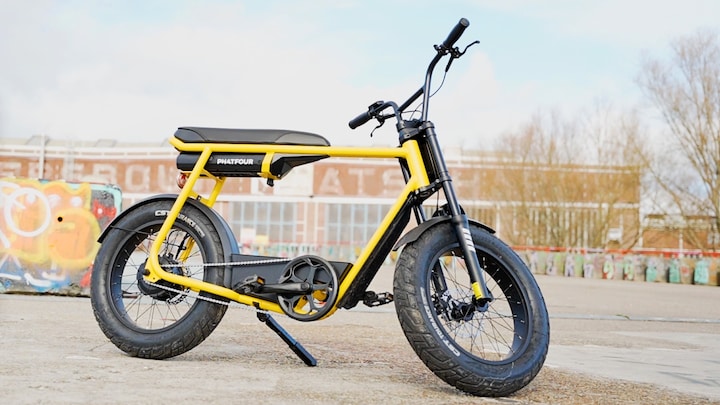 Deze e-bike met dikke banden fietst lang niet slecht