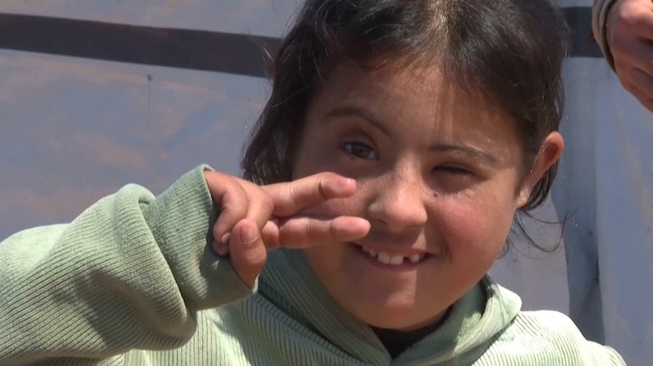 Angst en veel trauma bij kinderen in Gaza met syndroom van Down 