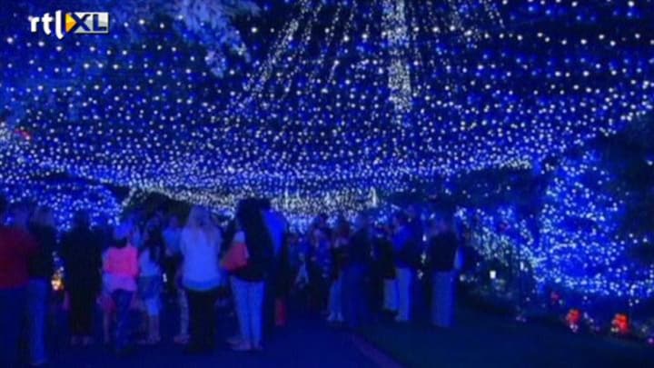 Wereldrecord: half miljoen kerstlichtjes in huis