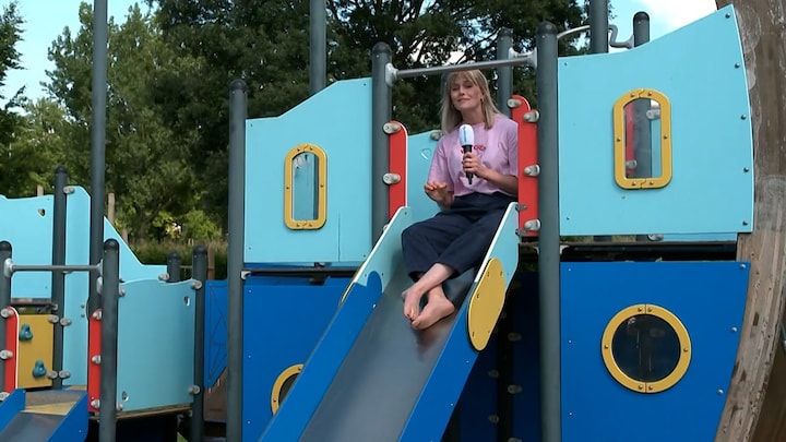 Kinderen branden handjes, billen en voeten in speeltuin: vereniging dicht op warme dag