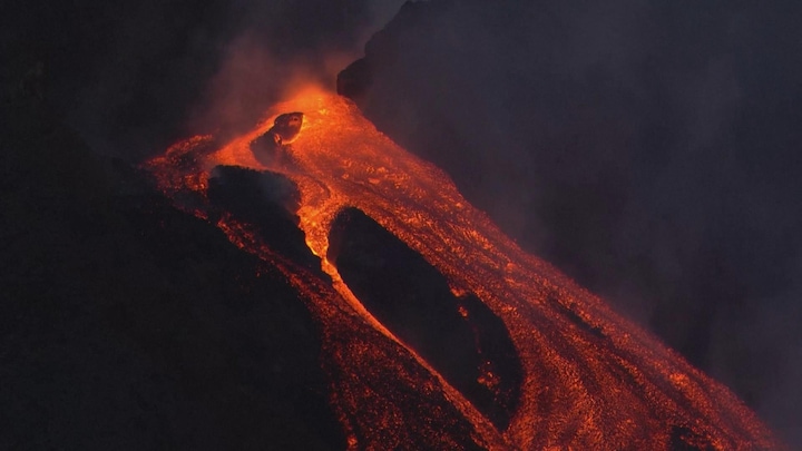 Spectaculaire beelden van uitbarsting vulkaan Etna