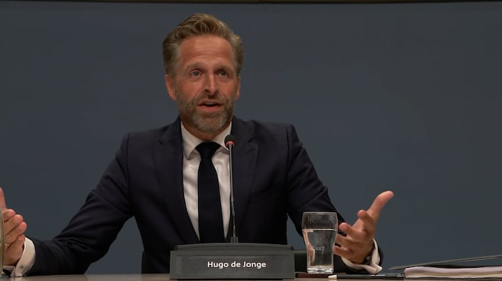 De Jonge over vaccineren: 'Als minister kan ik niet neutraal zijn'
