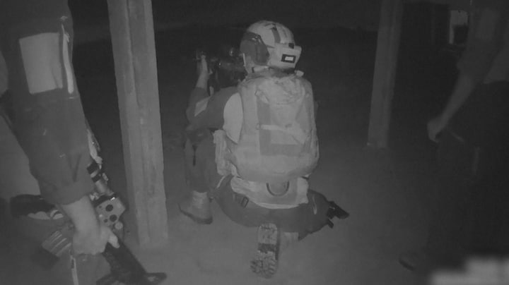 Israëlisch leger deelt beelden verkennende troepen