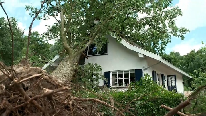 Zwaar noodweer verwoest huis Petri: 'Ontzettend veel geluk gehad'