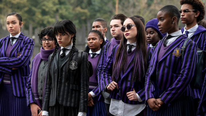 Wednesday-actrice Jenna Ortega maakt Gothic Glam weer hot: 'Haute-couture gevoel'
