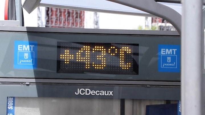 Hittegolf Zuid-Europa, code rood en temperaturen boven de 40 graden