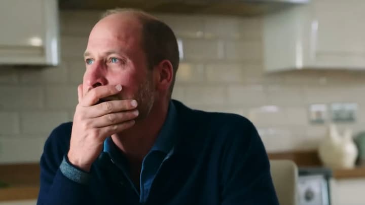 Prins William laat als eerste troonopvolger kwetsbare kant zien