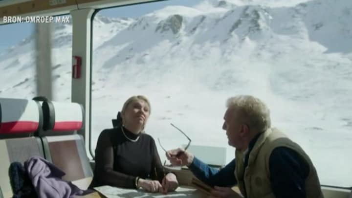 André en Janny schitteren in Denkend aan Zwitserland