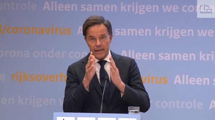 Hartenkreet van Rutte: 'Denk na of je nog iets extra kan doen'