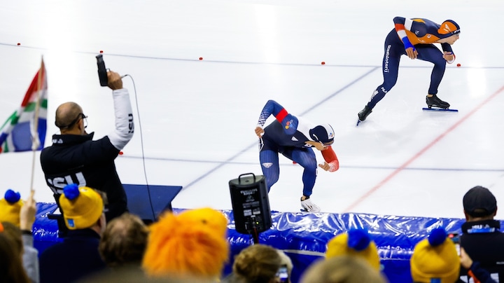 Schaatsen houdt vast aan starter: 'Hoort niet bij sport die gaat om duizendsten'