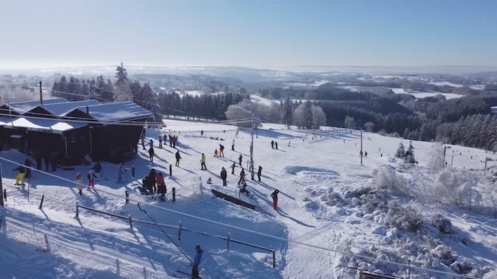 Zuiderburen massaal de piste op: 'Dit zijn de Belgische Alpen'